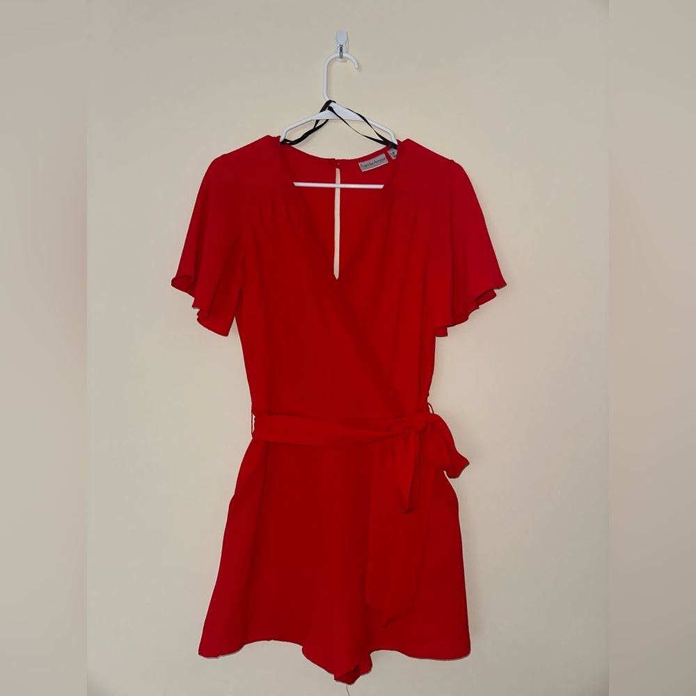 Red romper from Premier Amour! ❤️